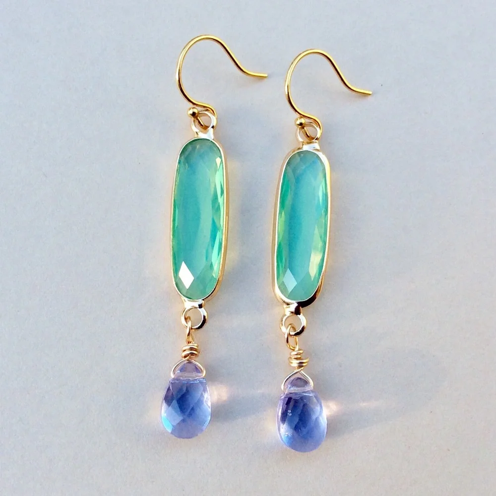 New breathtaking Sundance Charm Earrings gold plated - Picture 3 of 7